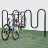 Steel Multi Cycling 3 sykkelstativ garasjeparkeringsstativ med oppbevaring