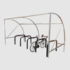 Utendørs Single Rain Shelter Canopy Bike Storage Shed til salgs